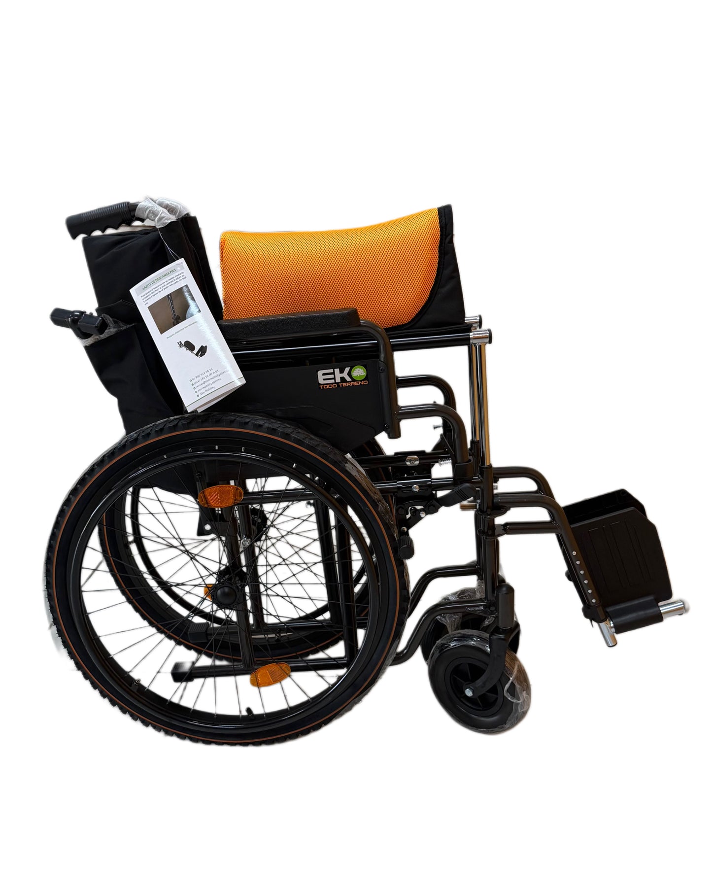 Silla de Ruedas Todoterreno Eko Delux 19"
